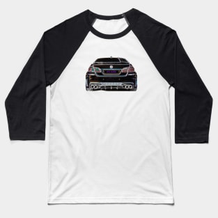 BMW M5 F10 Rear End Baseball T-Shirt